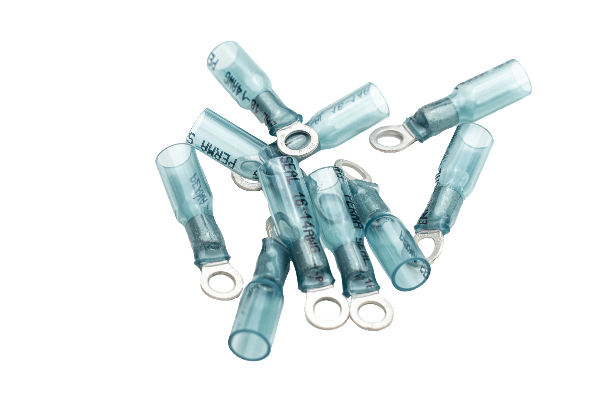 14-16 Gauge Ring Terminals, Pack of 10-M.O.R.E.