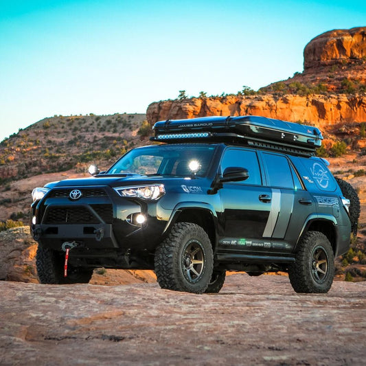 2010 - 2023 Toyota 4 - Runner A - Pillar Mounts 3.7" CG2 Light Cannons - Mountain Offroad (M.O.R.E.)