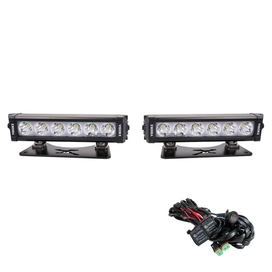 2014 - 2023 Toyota 4 - Runner Grille Light Bar Kit - Mountain Offroad (M.O.R.E.)