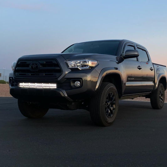 2016 - 2023 Toyota Tacoma Bumper Light Bar Kit - Mountain Offroad (M.O.R.E.)