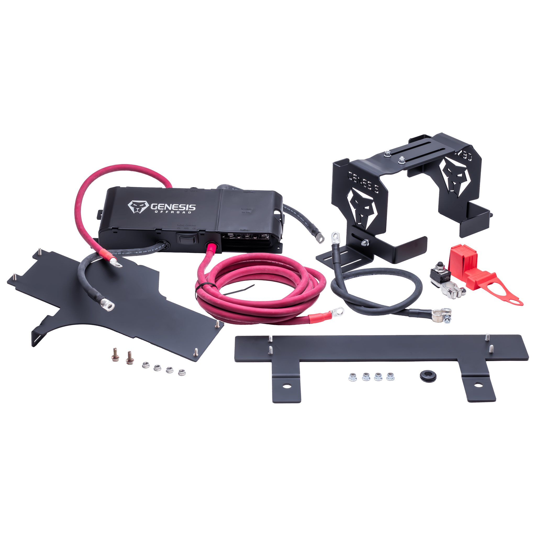 2020-2023 Diesel Wrangler Dual Battery Kit - Under Hood-M.O.R.E.