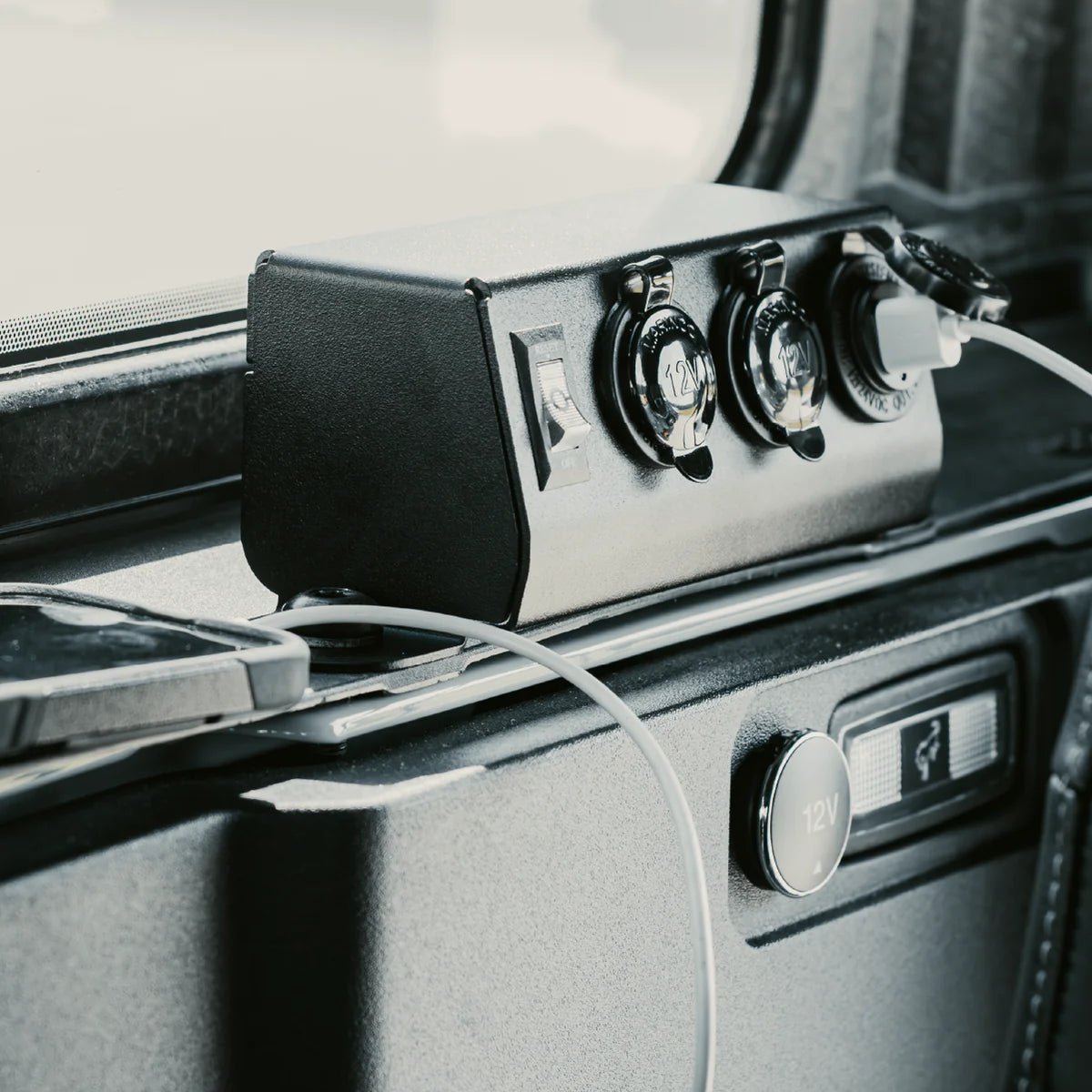 2021+ 2-Door Ford Bronco Outlet Box-M.O.R.E.