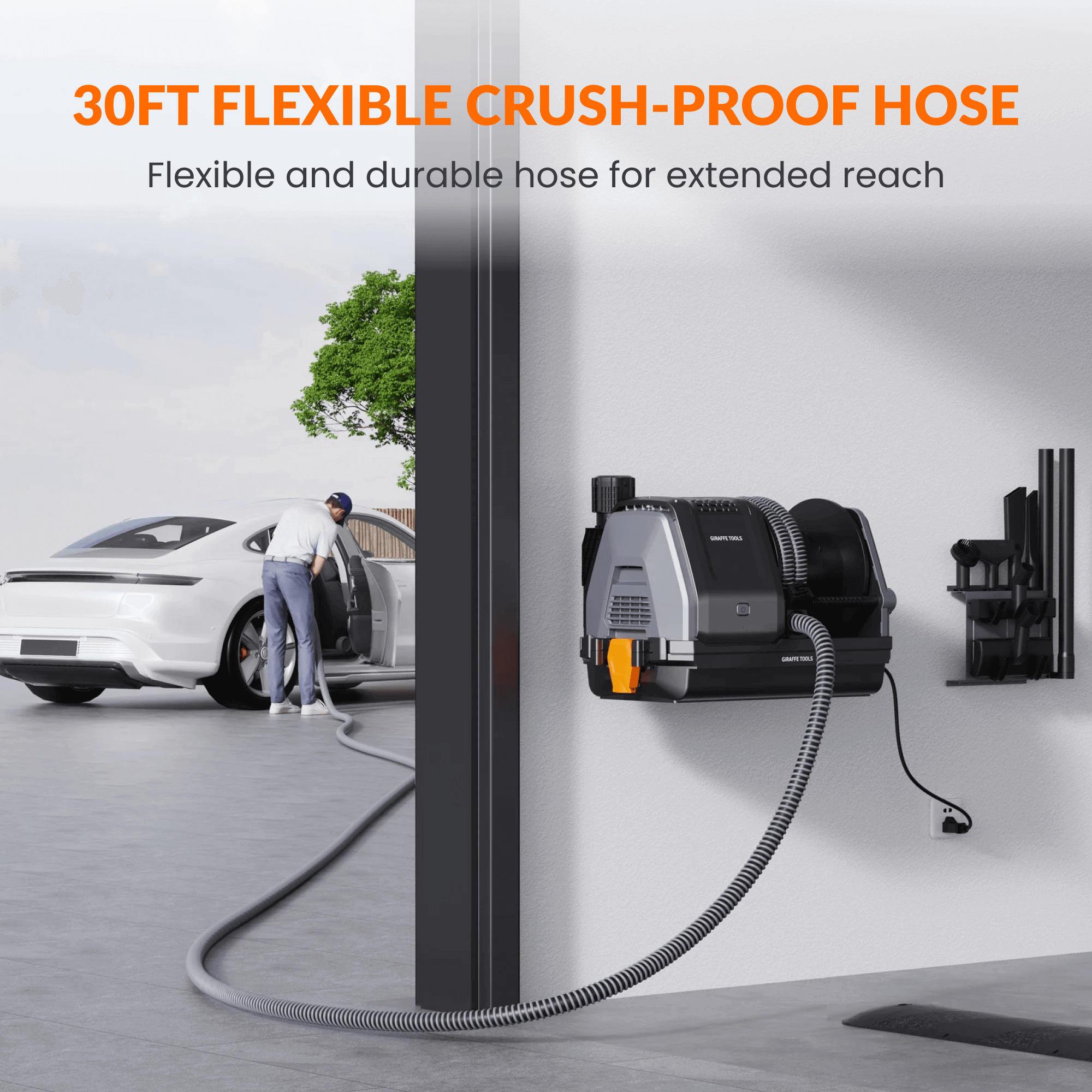 Grandstorm Retractable Vacuum Cleaner-M.O.R.E.