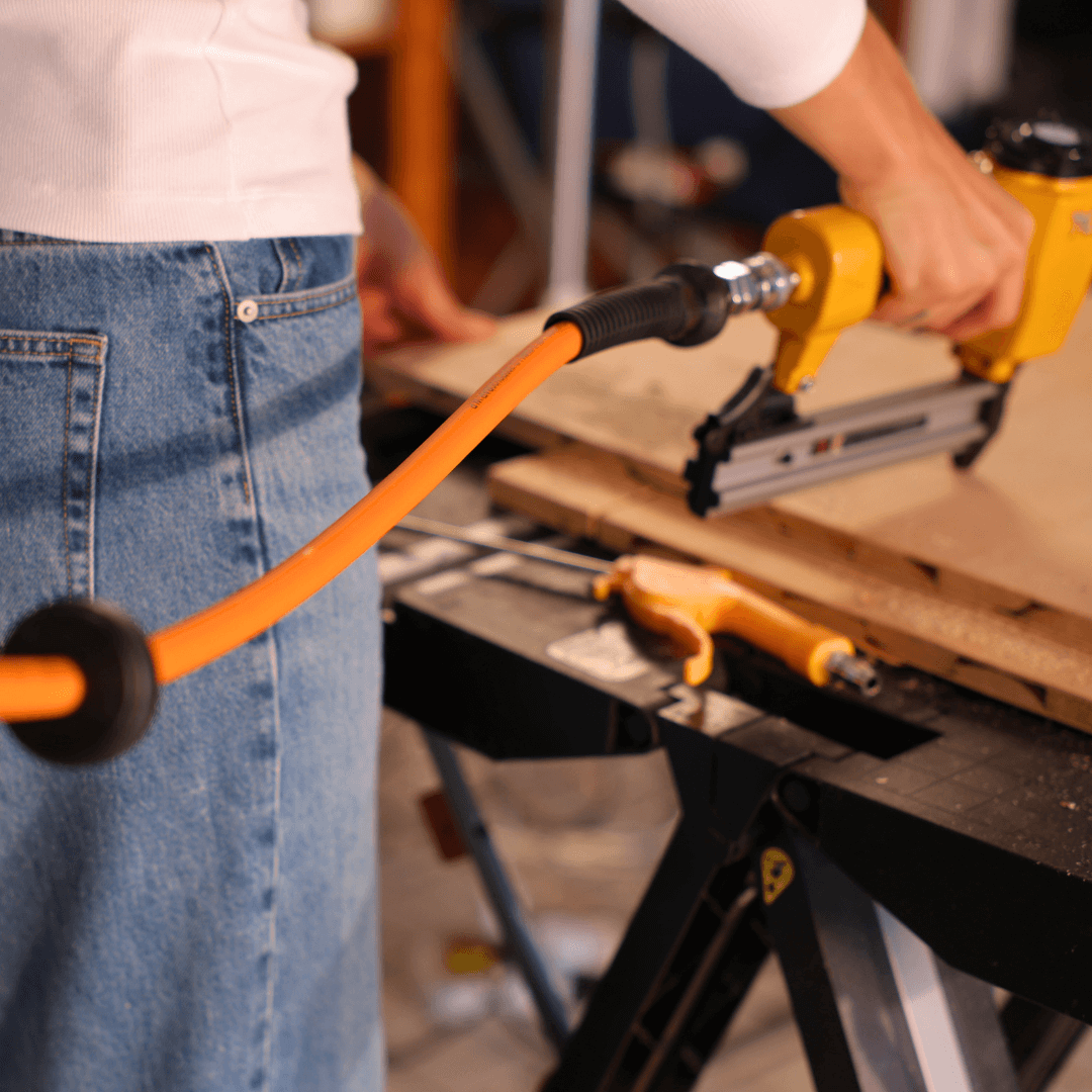 Retractable Air Hose Reel-Alloy Steel Reel-3/8in 25ft-50ft-M.O.R.E.