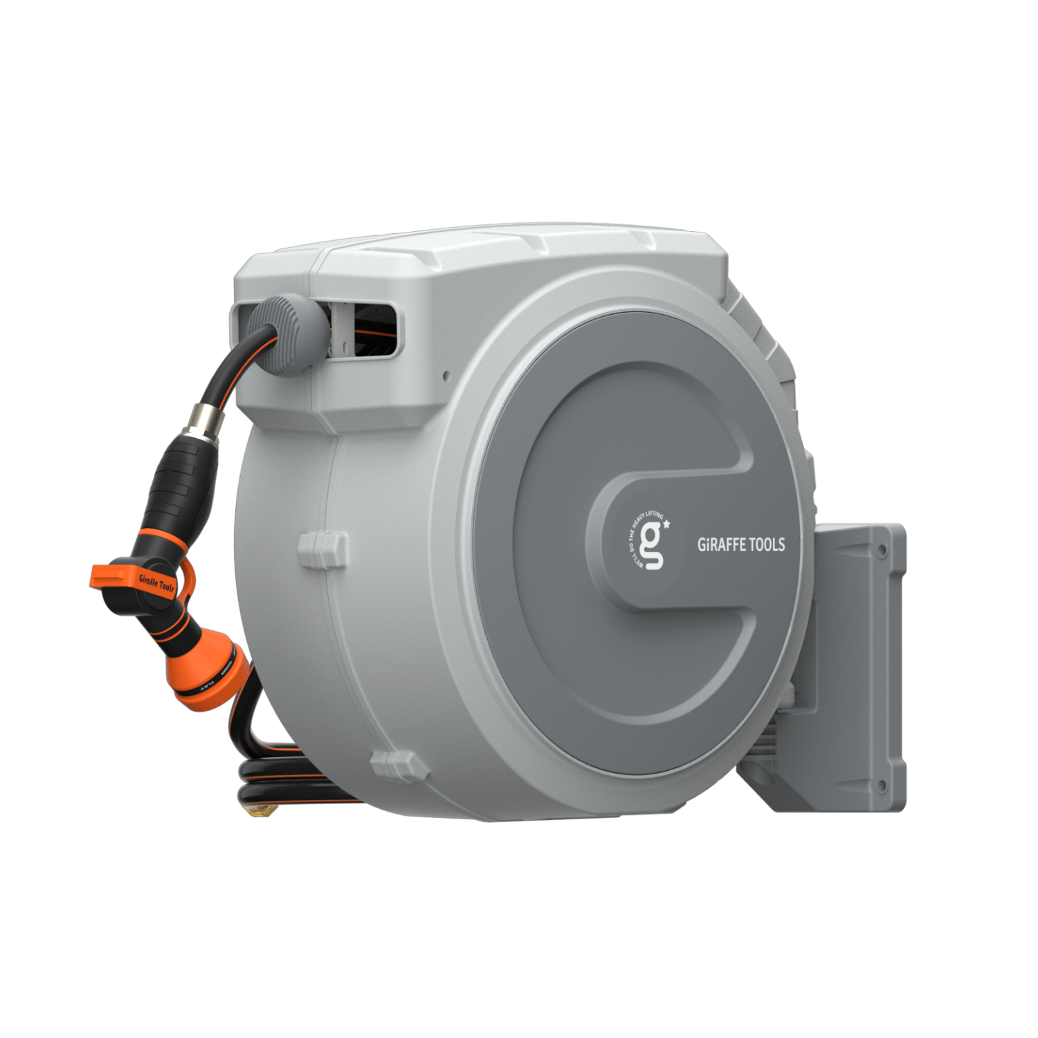 Retractable Garden Hose Reel-1/2in-130ft-M.O.R.E.