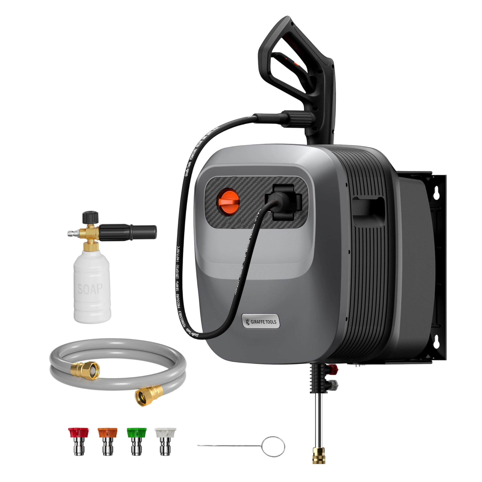 Grandfalls Retractable Pressure Washer G20-M.O.R.E.