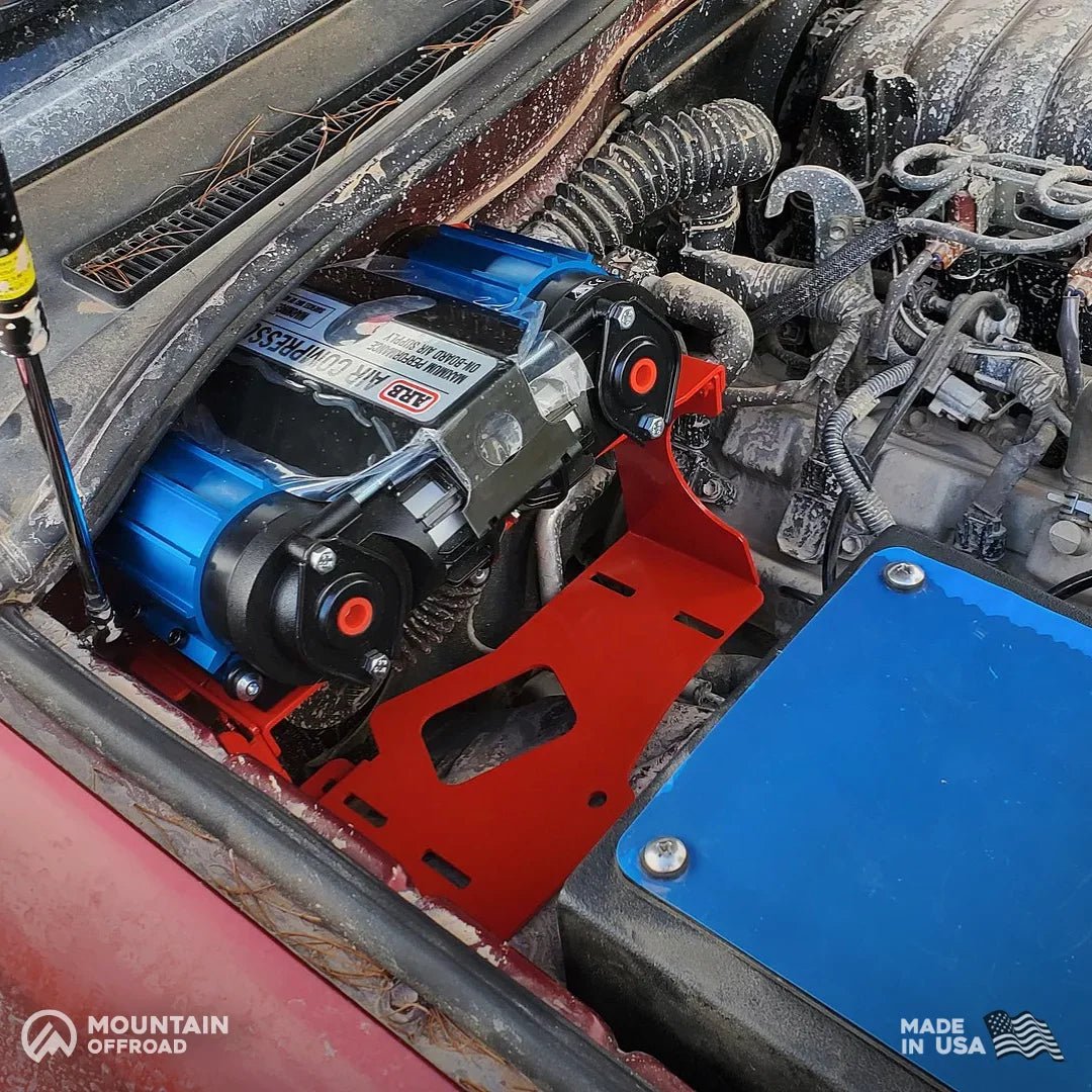 ARB Mounting Bracket (for mounting ARB Twin Air Compressor & 1 Gallon Tank) (ARB4RUN5) for Toyota 4 Runner (2003-09) Gen 4 & (2010+) Gen 5-M.O.R.E.