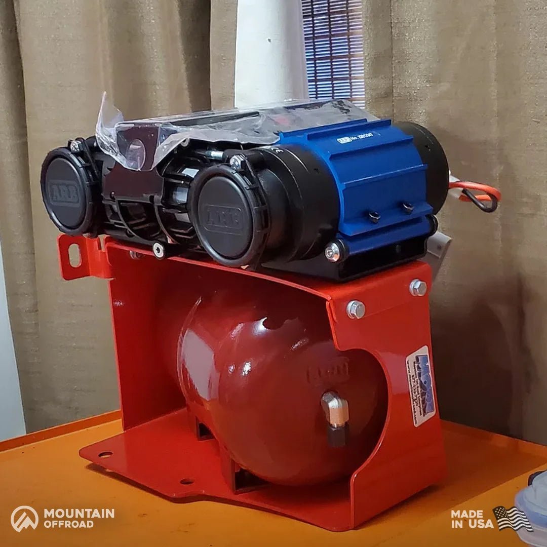 ARB Mounting Bracket (for mounting ARB Twin Air Compressor & 1 Gallon Tank) (ARB4RUN5) for Toyota 4 Runner (2003-09) Gen 4 & (2010+) Gen 5-M.O.R.E.