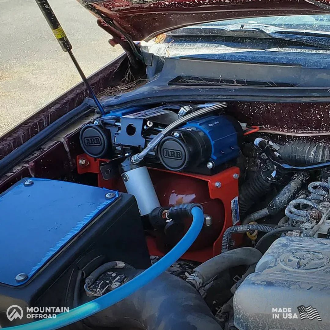 ARB Mounting Bracket (for mounting ARB Twin Air Compressor & 1 Gallon Tank) (ARB4RUN5) for Toyota 4 Runner (2003-09) Gen 4 & (2010+) Gen 5-M.O.R.E.