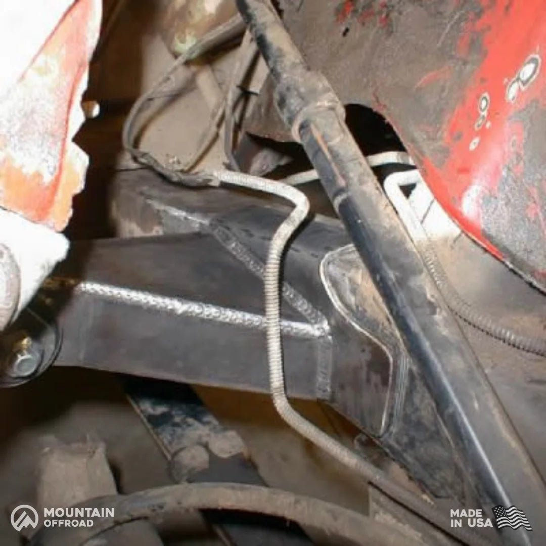 "Bomb Proof" Motor Mount Conversion Kit Chevy LS (Gen III & IV) for Jeep Wrangler YJ (1987-95)-M.O.R.E.