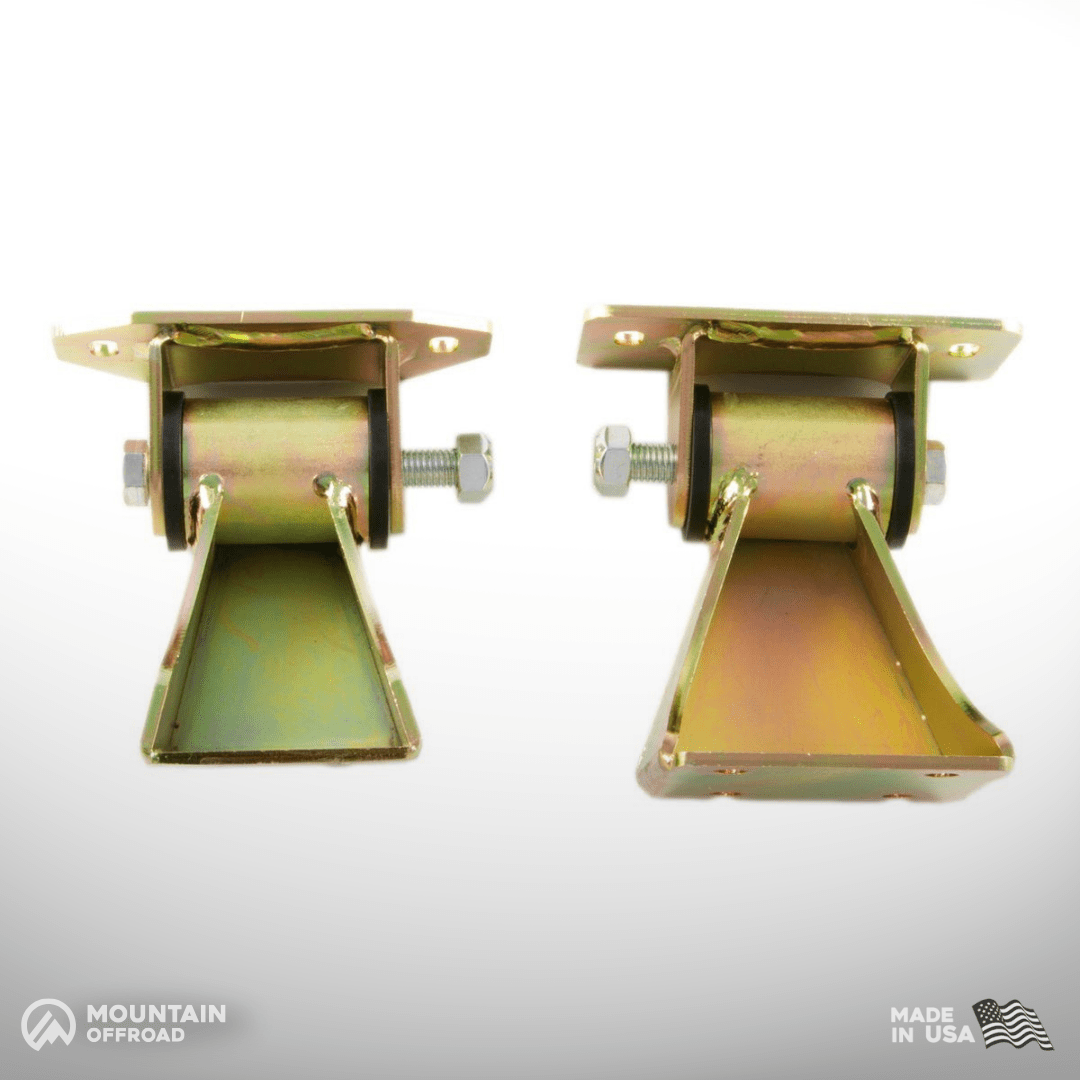 "Bomb Proof" Motor Mount Kit for Jeep CJ (1972-86) with AMC 6-cylinder 4.2L / pre-99 4.0L-M.O.R.E.