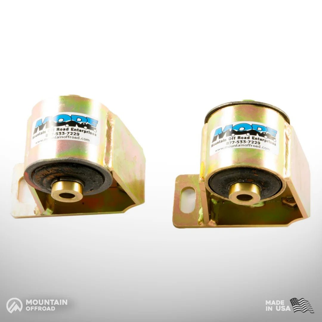 "Bomb Proof" Motor Mounts for Jeep Wrangler YJ, Tj, & LJ (1997-06) with 4.0L & 1" Body Lift-M.O.R.E.