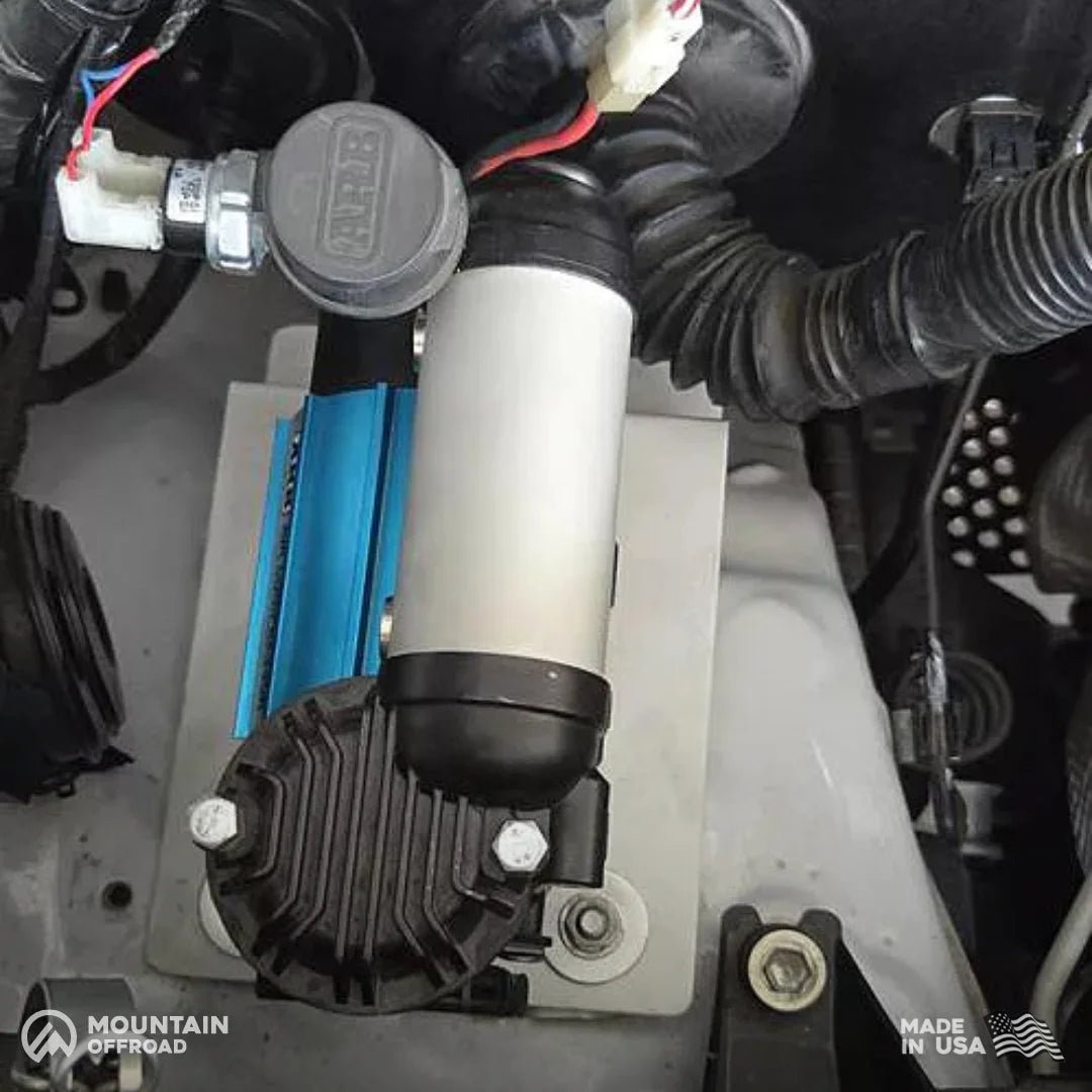 Bundle Pricing: ARB Mounting Bracket (ARBTACO3), ARB Air Compressor (CKMTA12), & ARB 1 Gallon Air Tank (171507) for Toyota Tacoma Gen 3 (2016-23) & Gen 4 (2024-Current)-M.O.R.E.