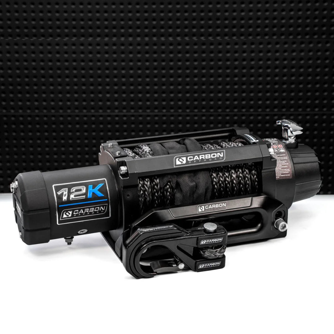 Carbon 12K - 12000lb Winch V3-M.O.R.E.