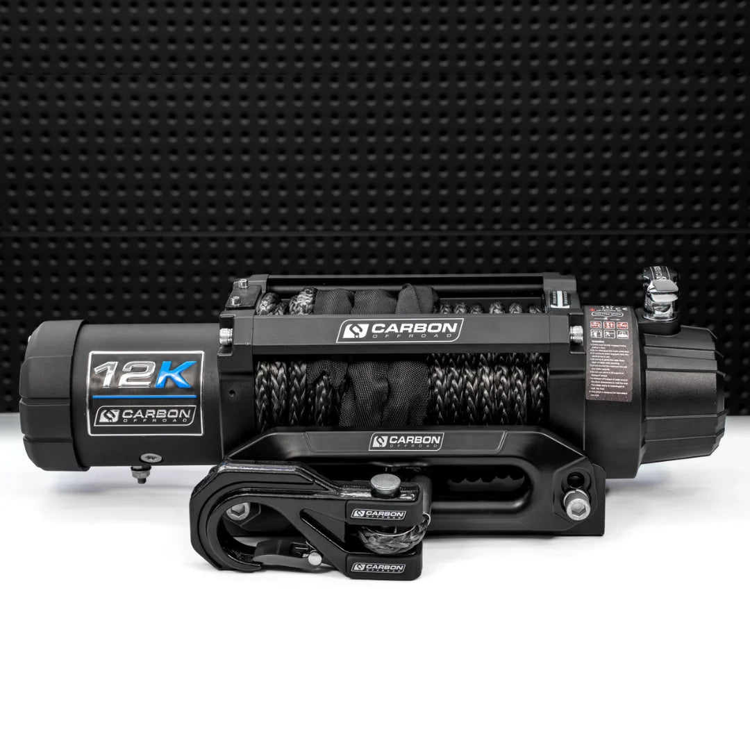 Carbon 12K - 12000lb Winch V3-M.O.R.E.