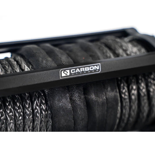 Carbon Offroad Long Drum 6000lb ATV/Small 4X4 Winch - Mountain Offroad (M.O.R.E.)