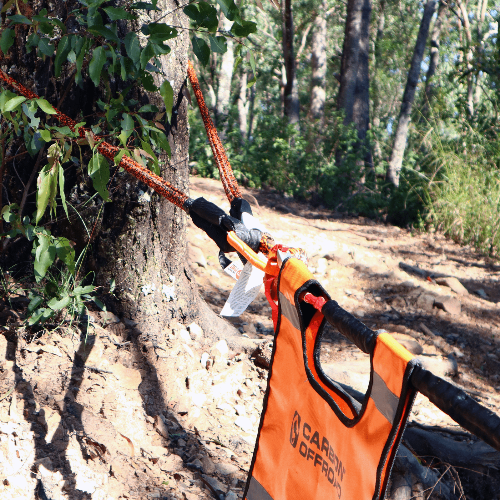 Carbon Offroad Monkey Fist 15T Synthetic Soft Shackle-M.O.R.E.