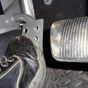 Dead Pedal for Jeep Wrangler JK (2007-18) Driver Side-M.O.R.E.