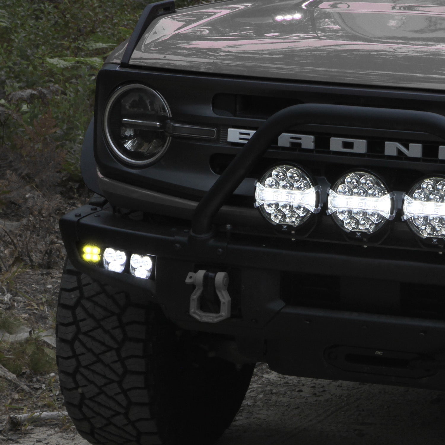 Fog Pocket LED Light Kit - Steel Bumper - Ford Bronco 2021 + - Mountain Offroad (M.O.R.E.)