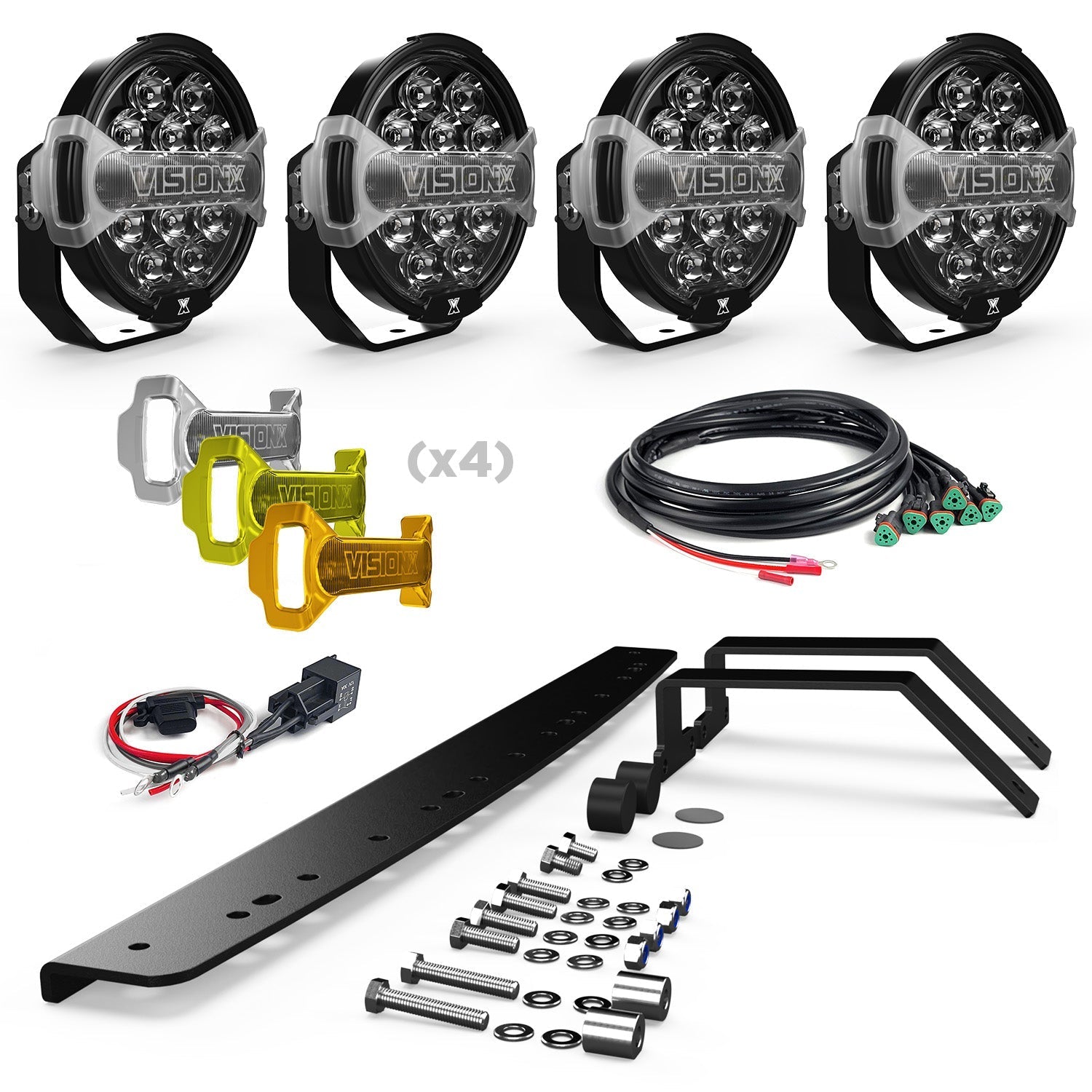 Front Bumper LED Light Kit - Ford Bronco 2021 +-M.O.R.E.