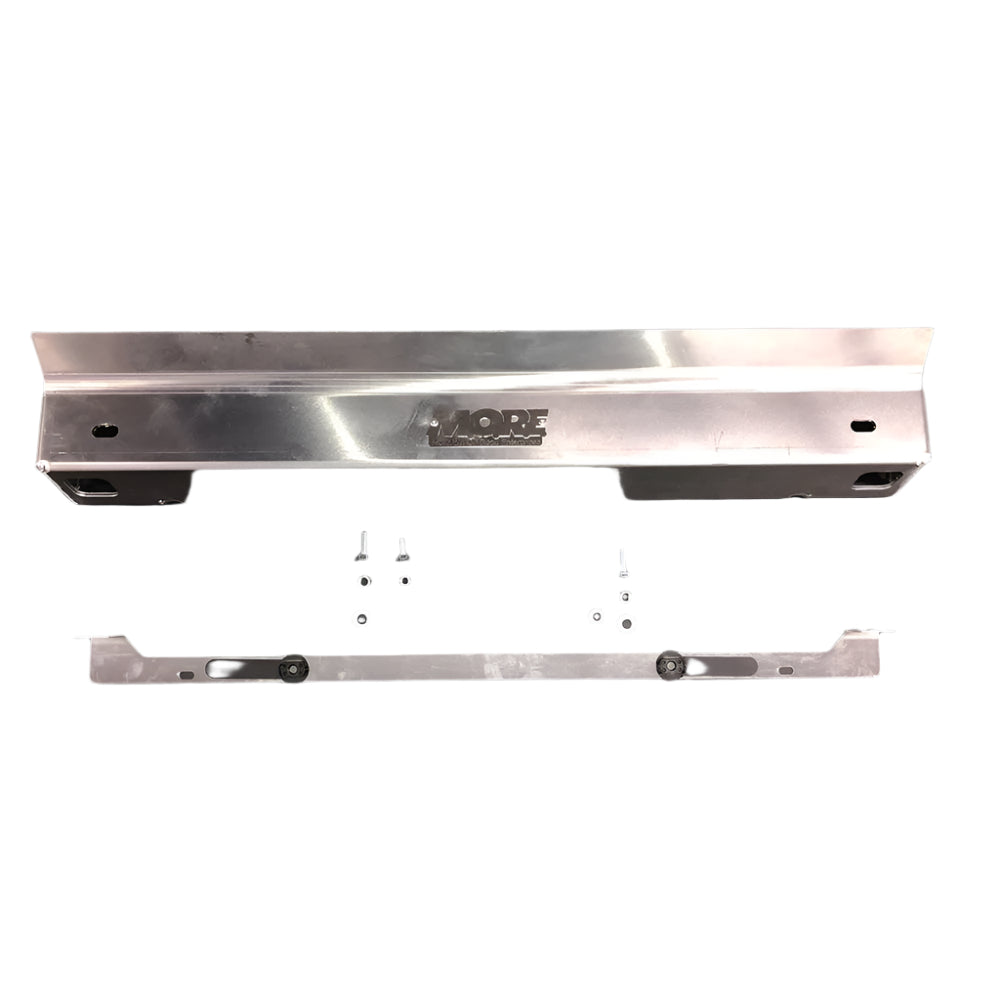 Front Skid Plate for Electronic Sway bar Disconnect for Jeep Wrangler JL (2018+) Aluminum-M.O.R.E.