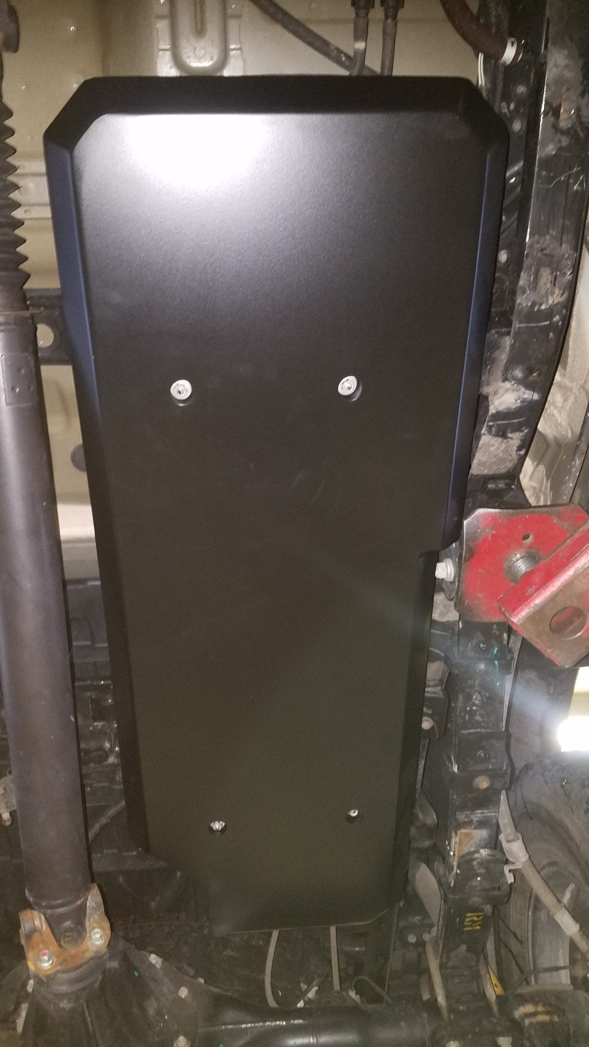 Gas Tank Skid Plate26 Gallon (Steel) for Toyota Sequoia Gen 2 (2008+)-M.O.R.E.