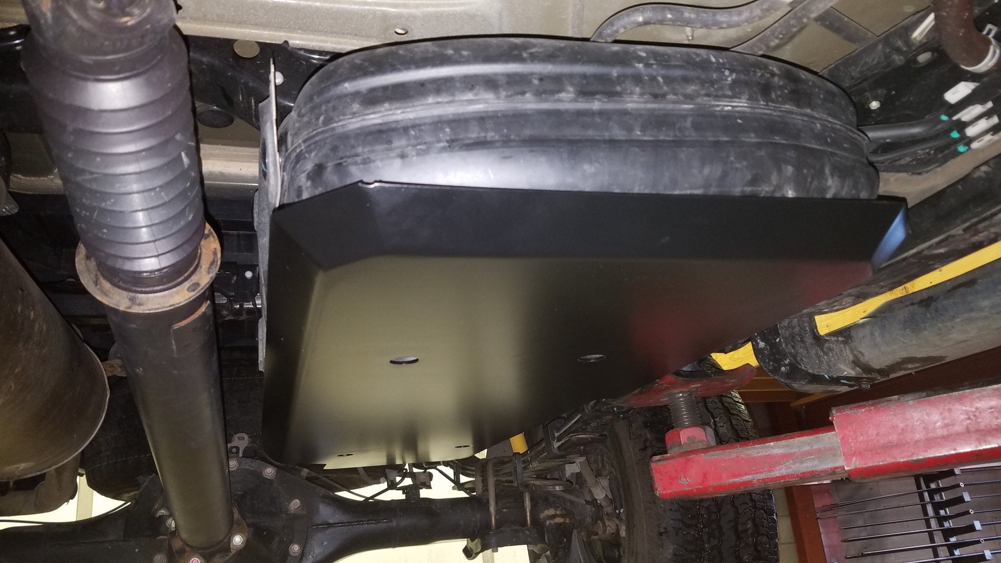 Gas Tank Skid Plate26 Gallon (Steel) for Toyota Sequoia Gen 2 (2008+)-M.O.R.E.