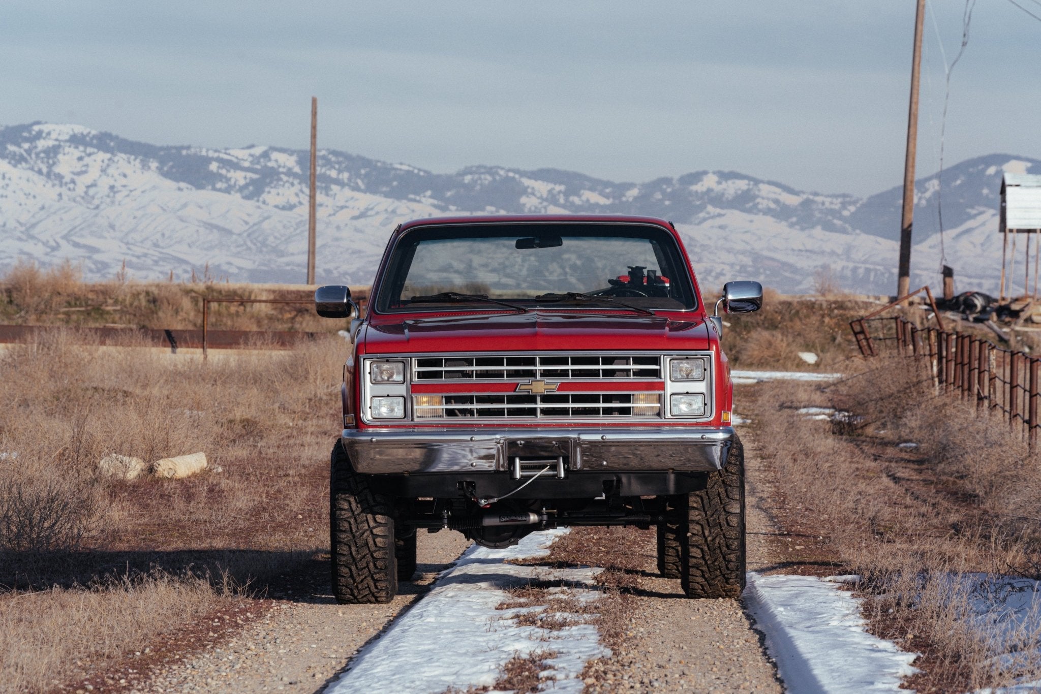 GMC & Chevrolet Squarebody Hidden Winch Mount 1981-1987-M.O.R.E.