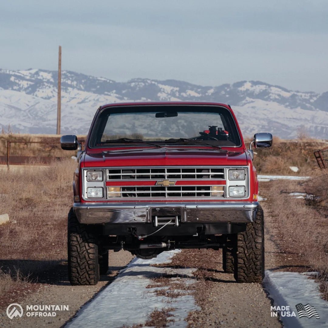 GMC & Chevrolet Squarebody Hidden Winch Mount 1981-1987-M.O.R.E.