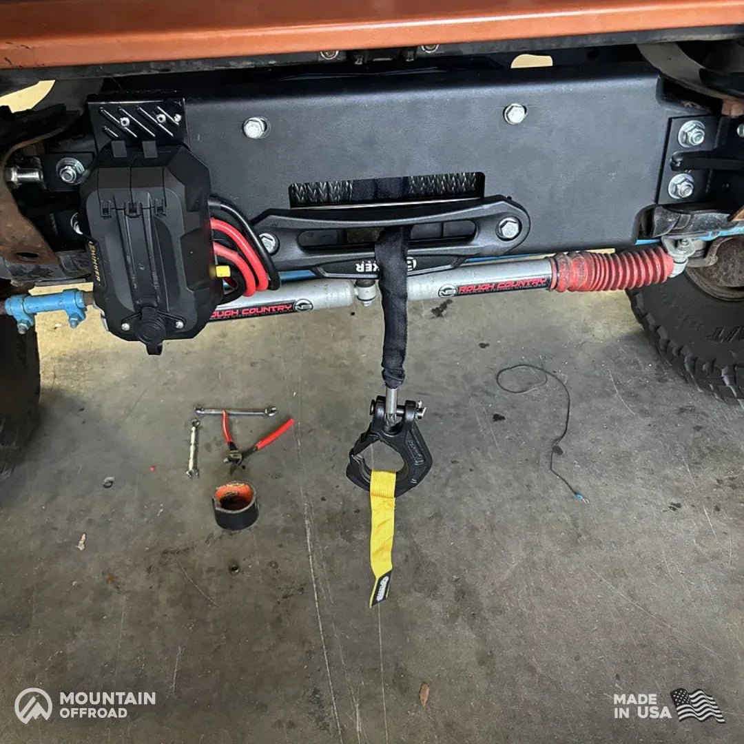 GMC & Chevrolet Squarebody Hidden Winch Mount 1981-1987-M.O.R.E.