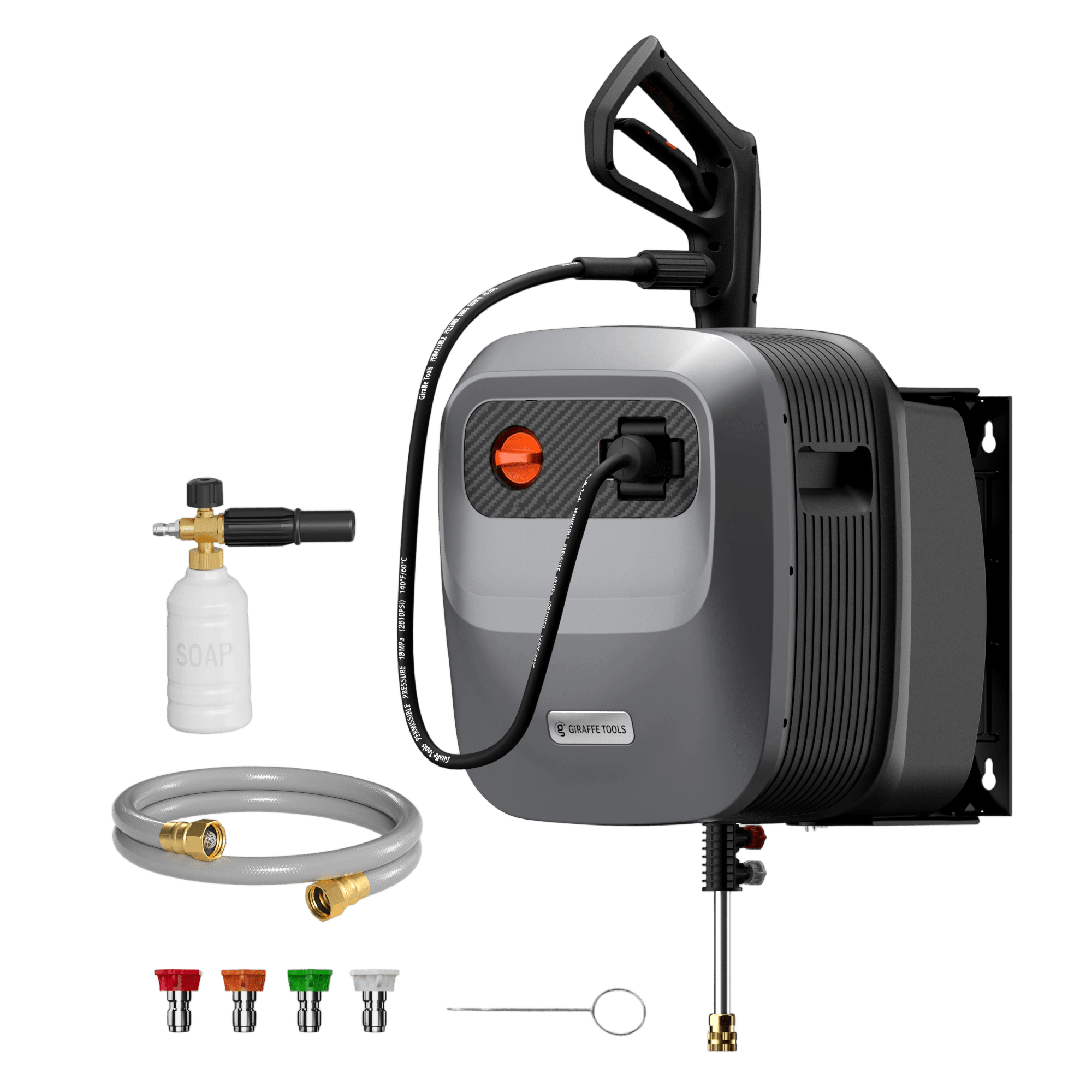 Grandfalls Retractable Pressure Washer G20-M.O.R.E.