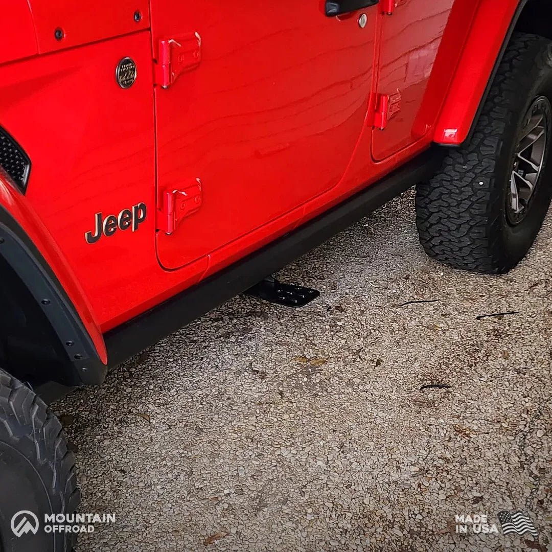 Hide-A-Step - Powder Coated for Jeep Wrangler JL (2018+)-M.O.R.E.