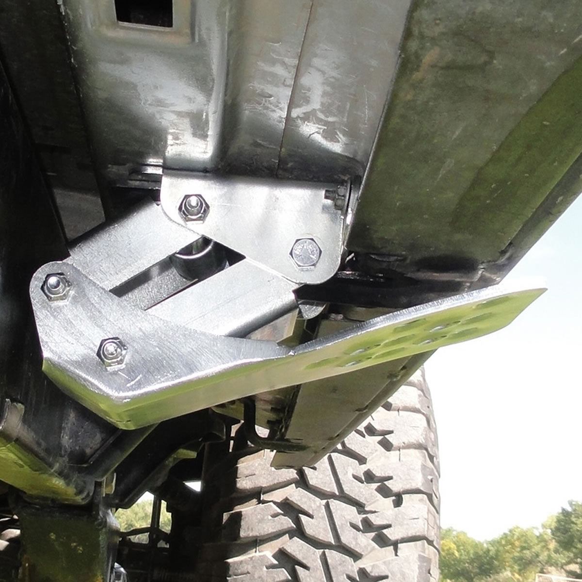 Jeep JK Hide-A-Step Powder-Coated (Front Door) by M.O.R.E.-M.O.R.E.