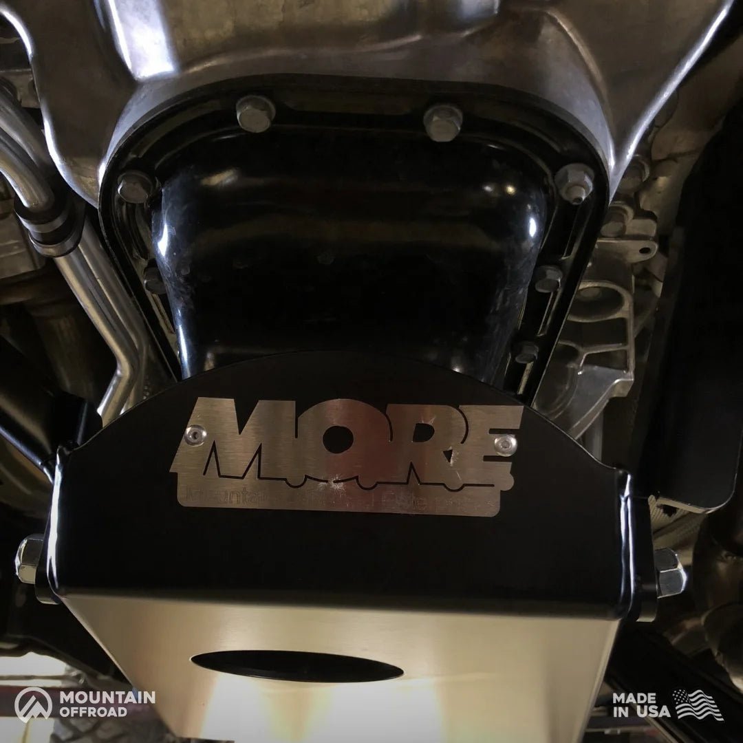 Oil Pan / Transmission Skid Plate for Jeep Gladiator JT with 3.6L (2020+)-M.O.R.E.