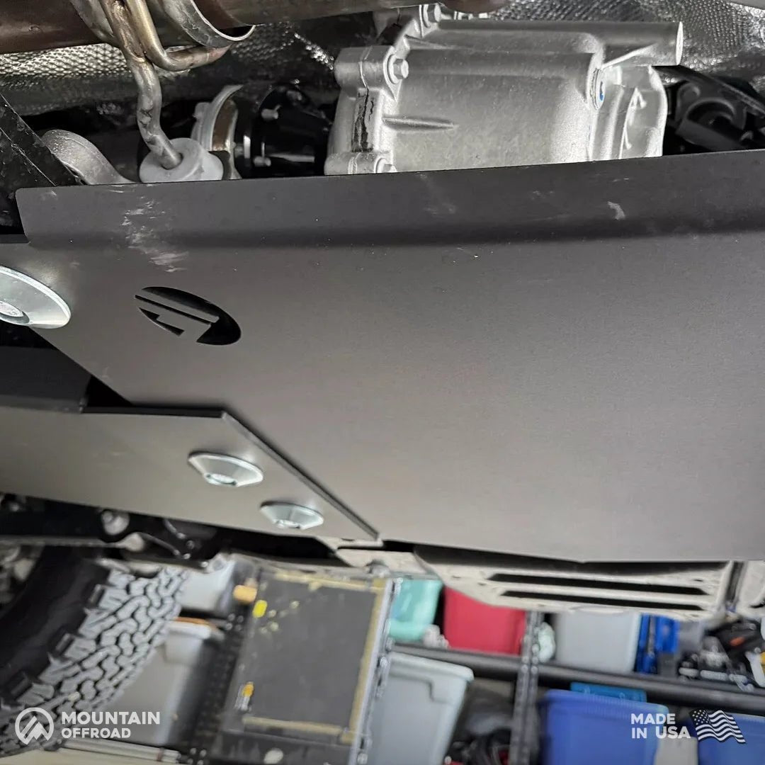 Oil Pan / Transmission Skid Plate for Jeep Wrangler JL with 2.0L Turbo (2018+)-M.O.R.E.