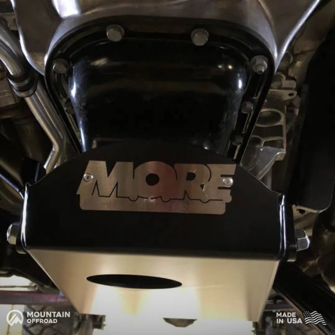 Oil Pan / Transmission Skid Plate for Jeep Wrangler JL with 2.0L Turbo (2018+)-M.O.R.E.