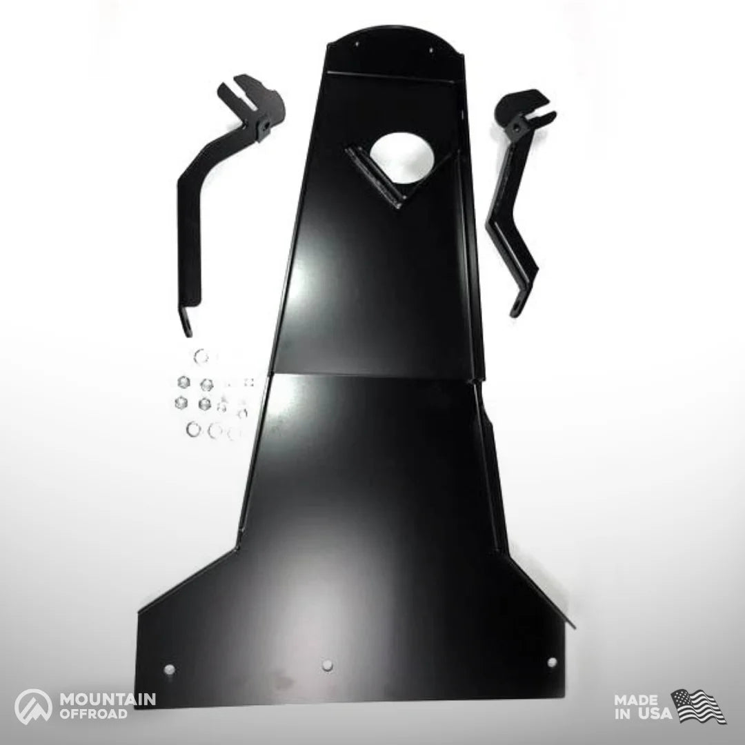 Oil Pan / Transmission Skid Plate for Jeep Wrangler JL with 3.6L (2021+)-M.O.R.E.