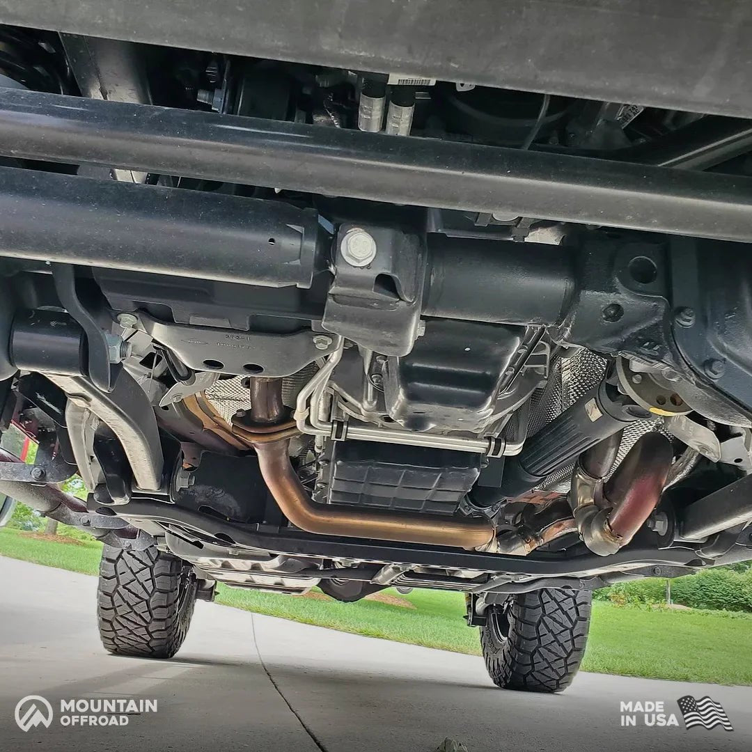 Oil Pan / Transmission Skid Plate for Jeep Wrangler JL with 3.6L (2021+)-M.O.R.E.