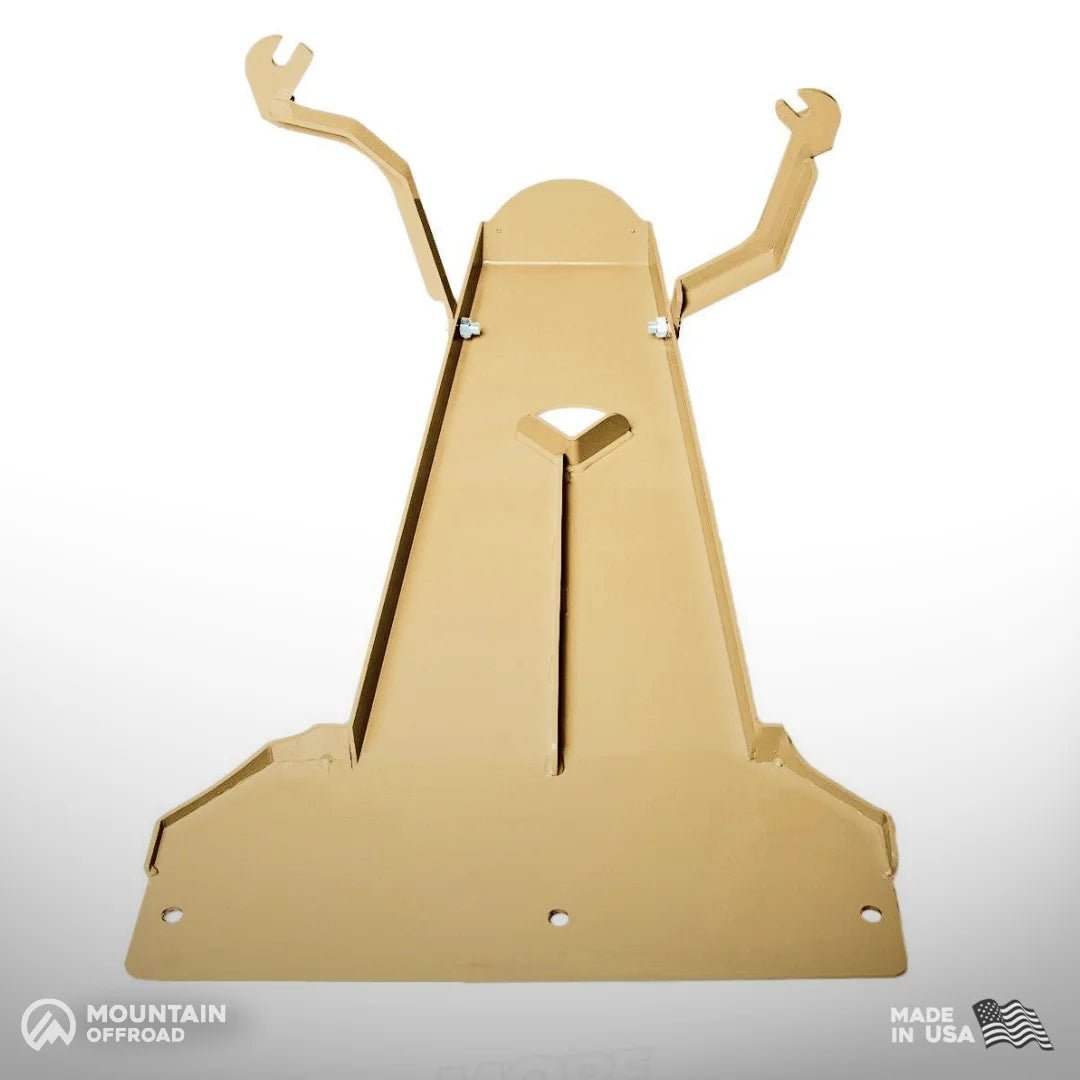 Oil Pan / Transmission Skid Plate for Jeep Wrangler JL with 3.6L (2021+)-M.O.R.E.