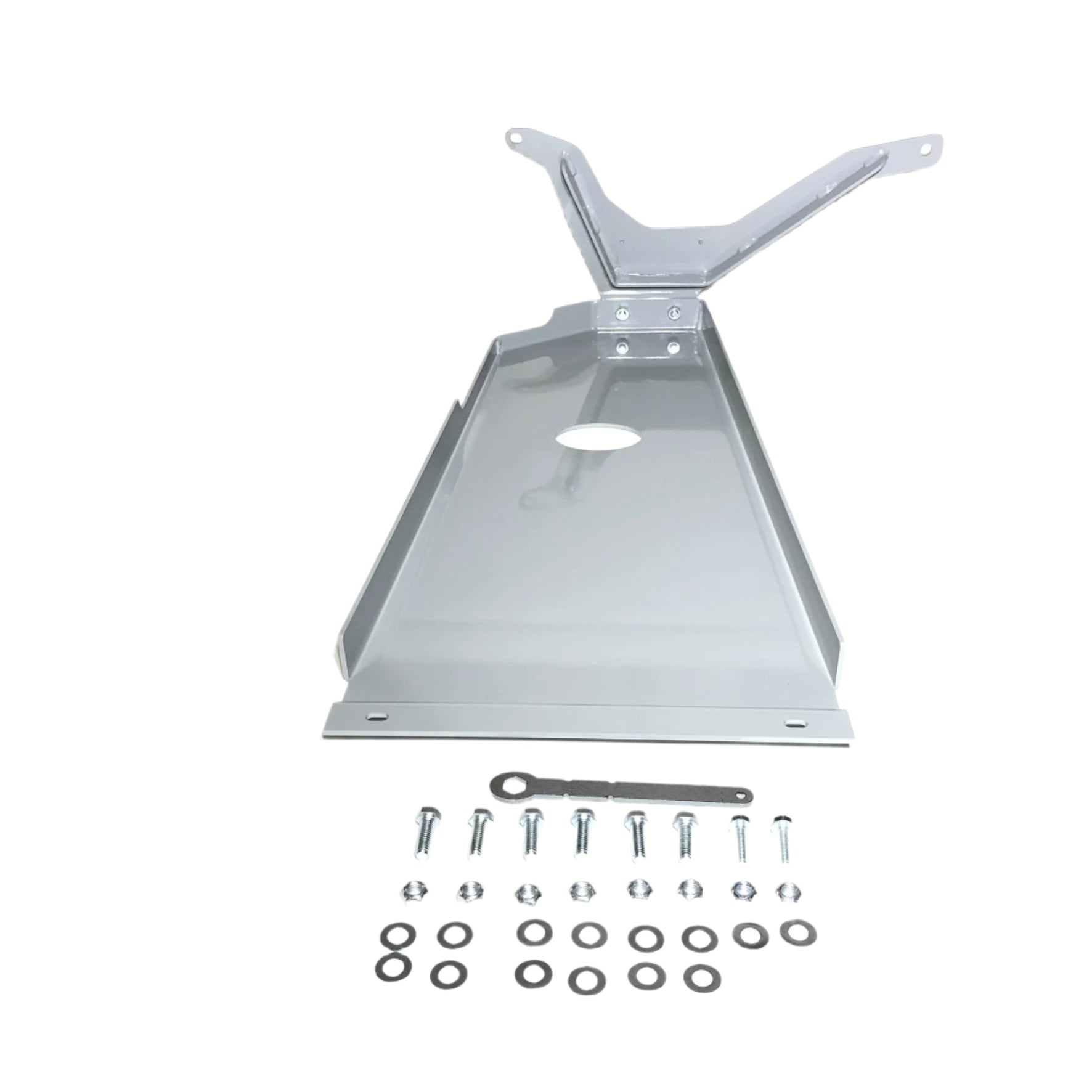Oil Pan / Transmission Skid Plate for Jeep Wrangler TJ with 4.0L (2003-06) / LJ with 4.0L (2004-06) Aluminum-M.O.R.E.