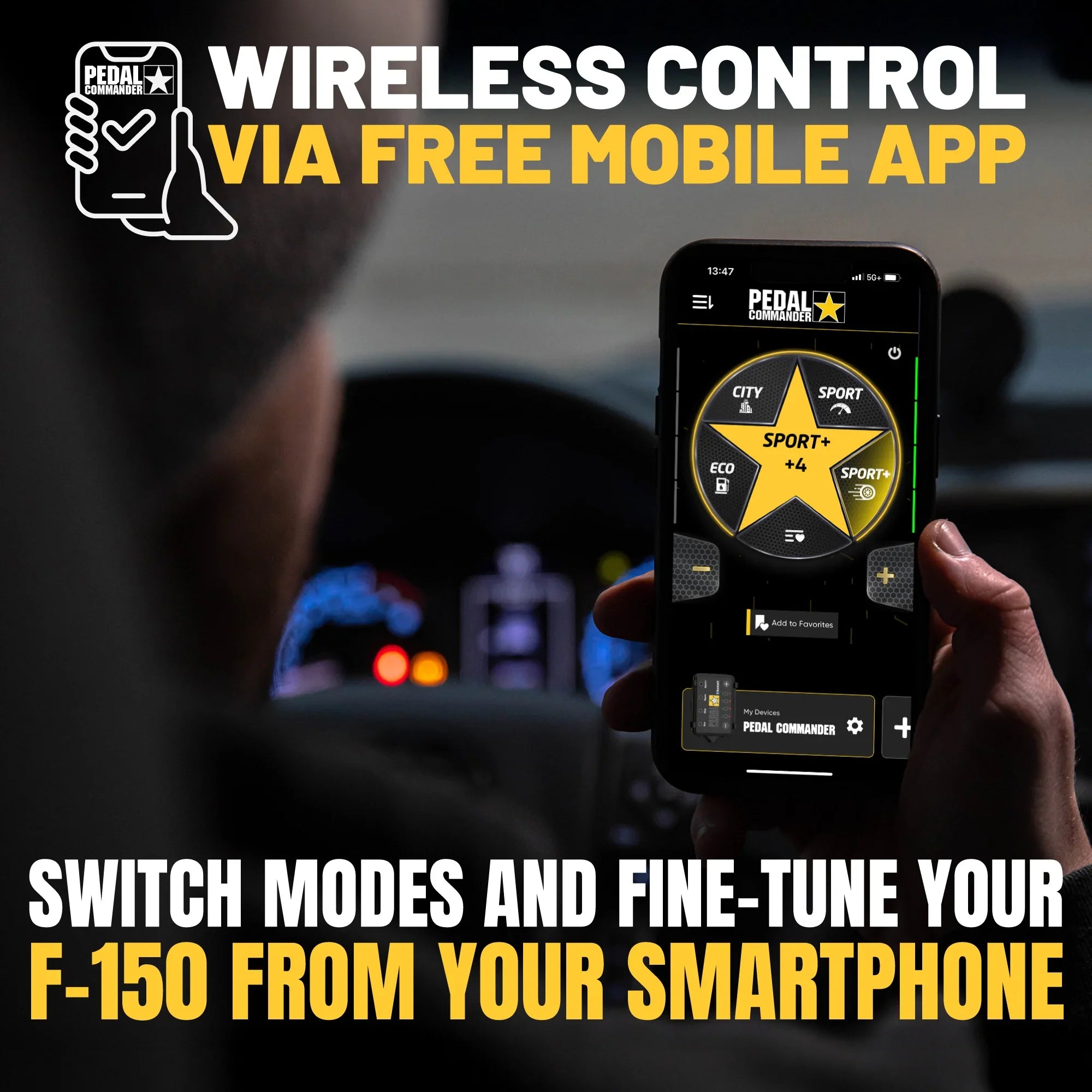 Pedal Commander for Ford F150-M.O.R.E.