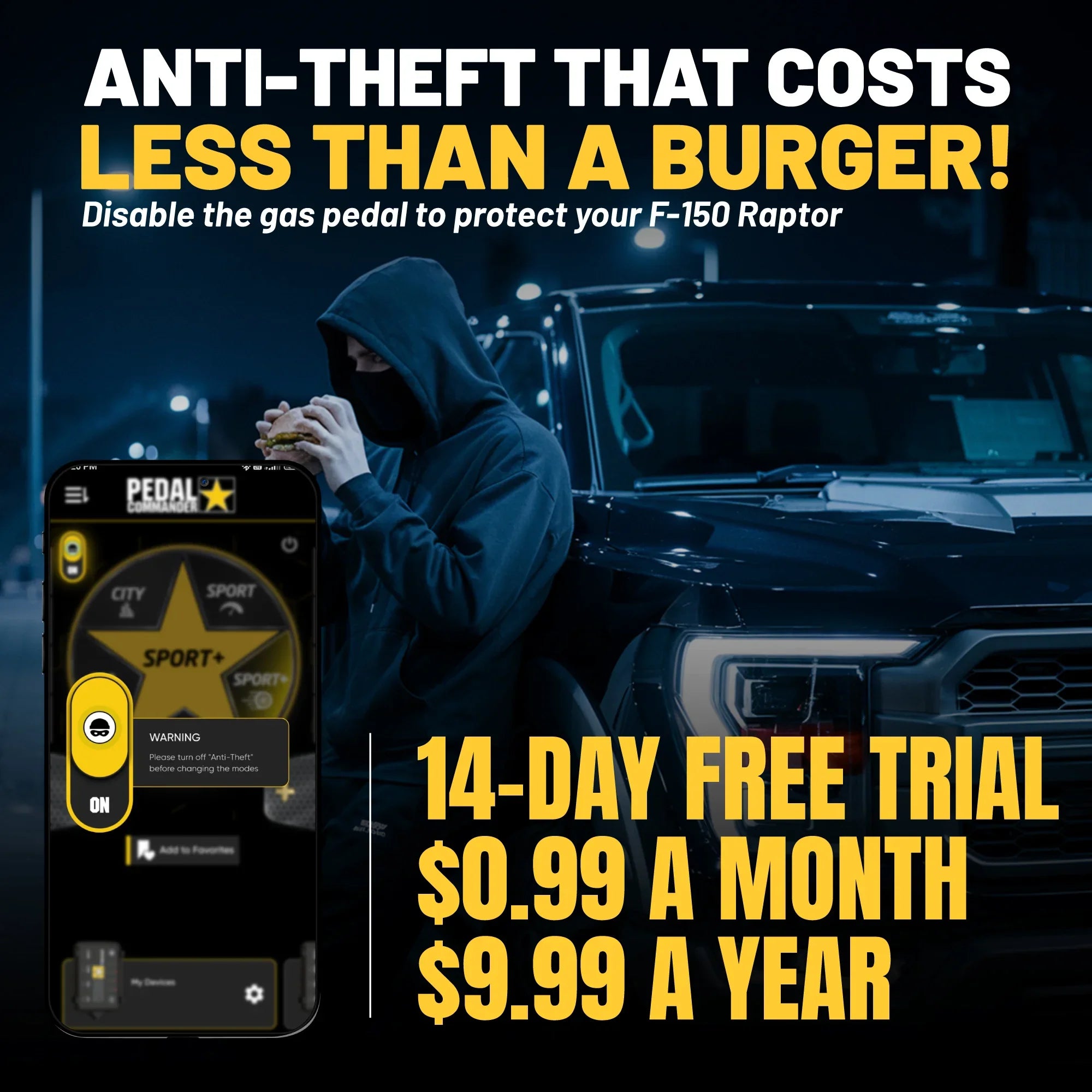 Pedal Commander for Ford F150 Raptor-M.O.R.E.