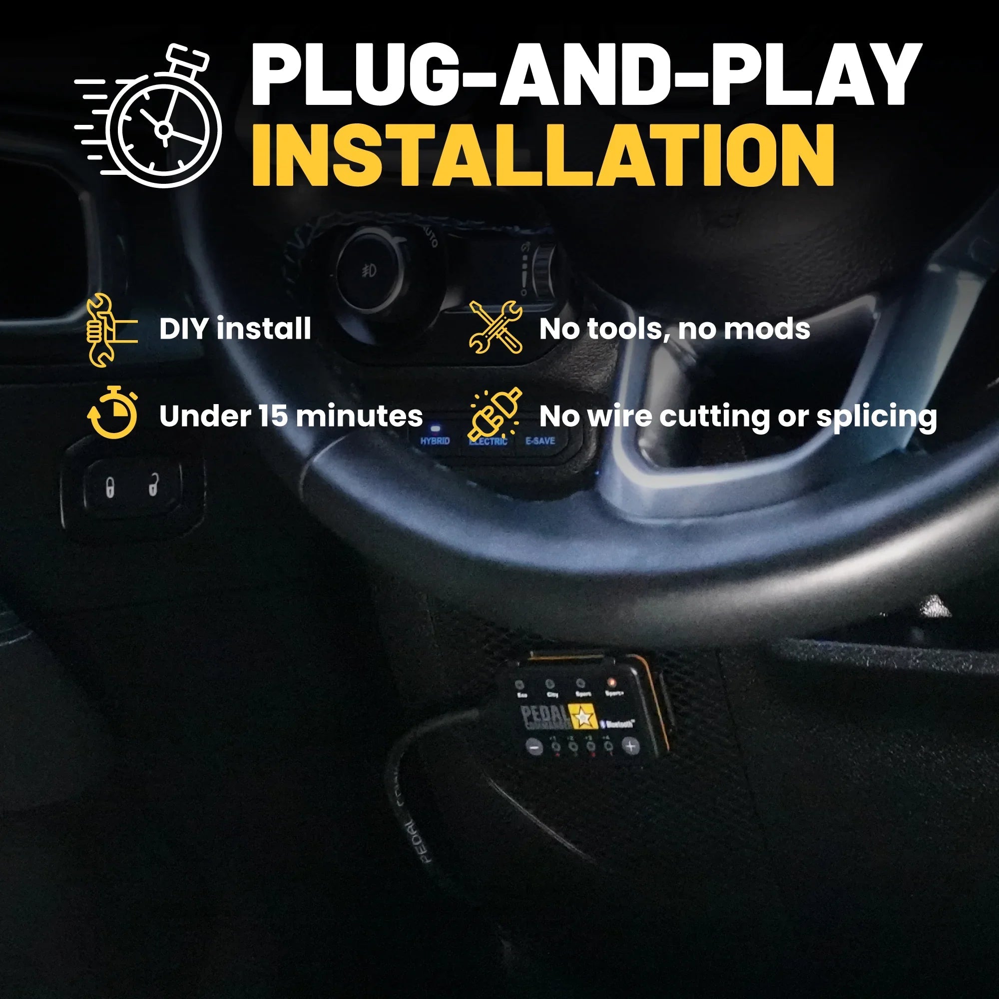 Pedal Commander for Jeep Wrangler-M.O.R.E.