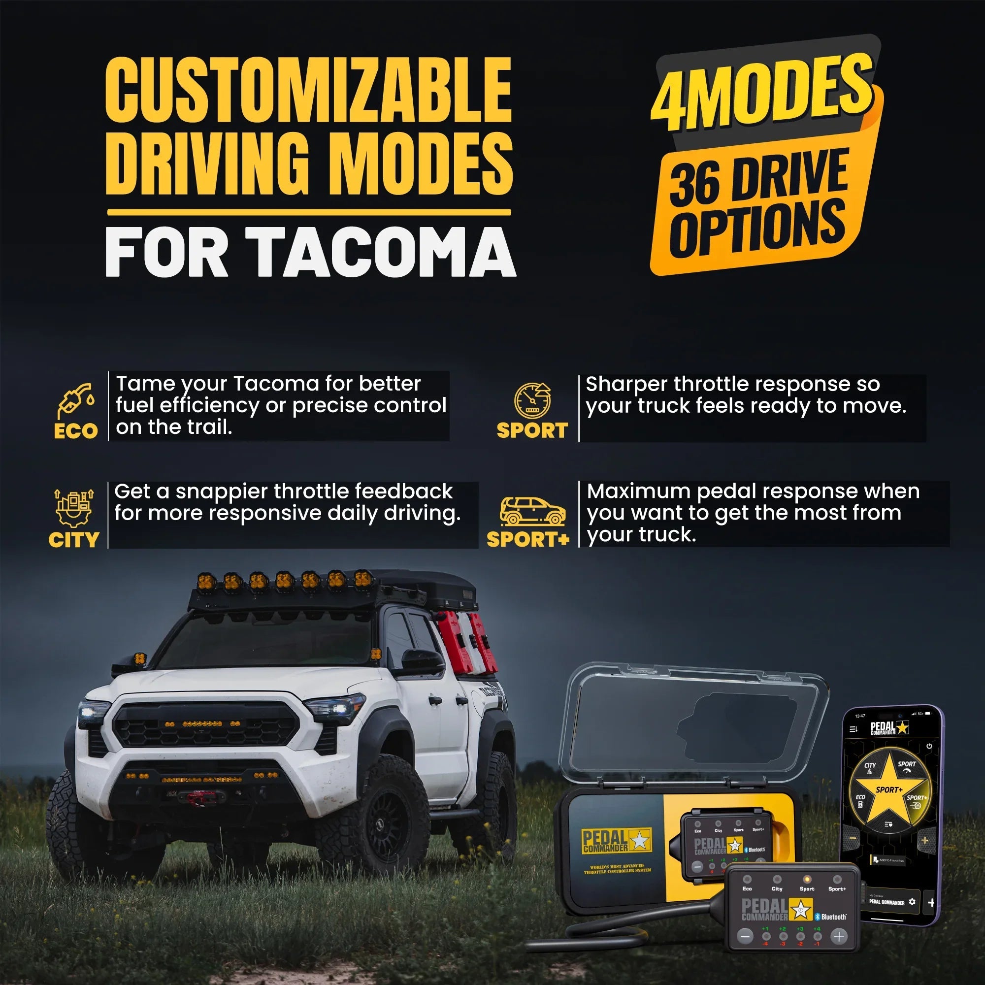 Pedal Commander for Toyota Tacoma-M.O.R.E.
