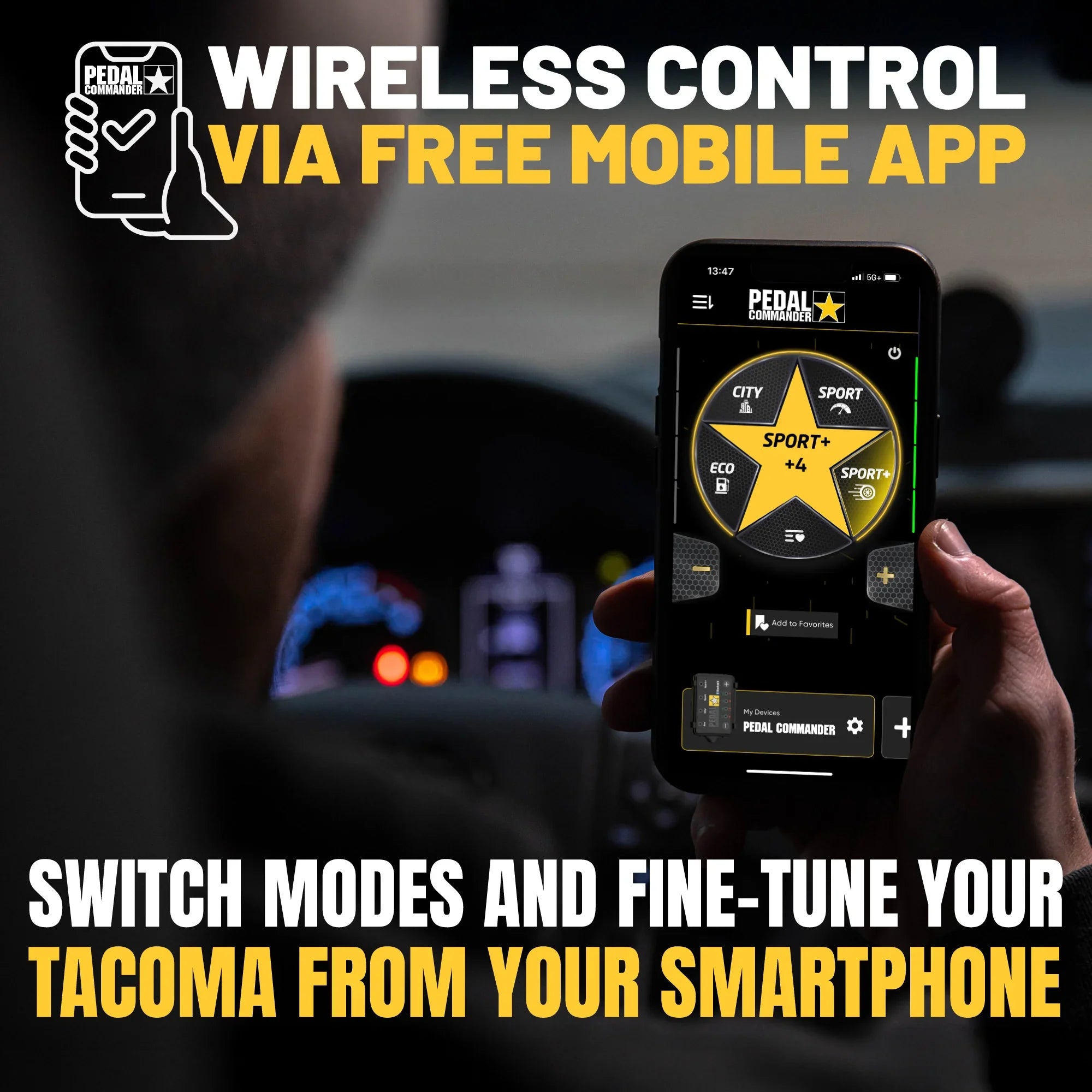 Pedal Commander for Toyota Tacoma-M.O.R.E.