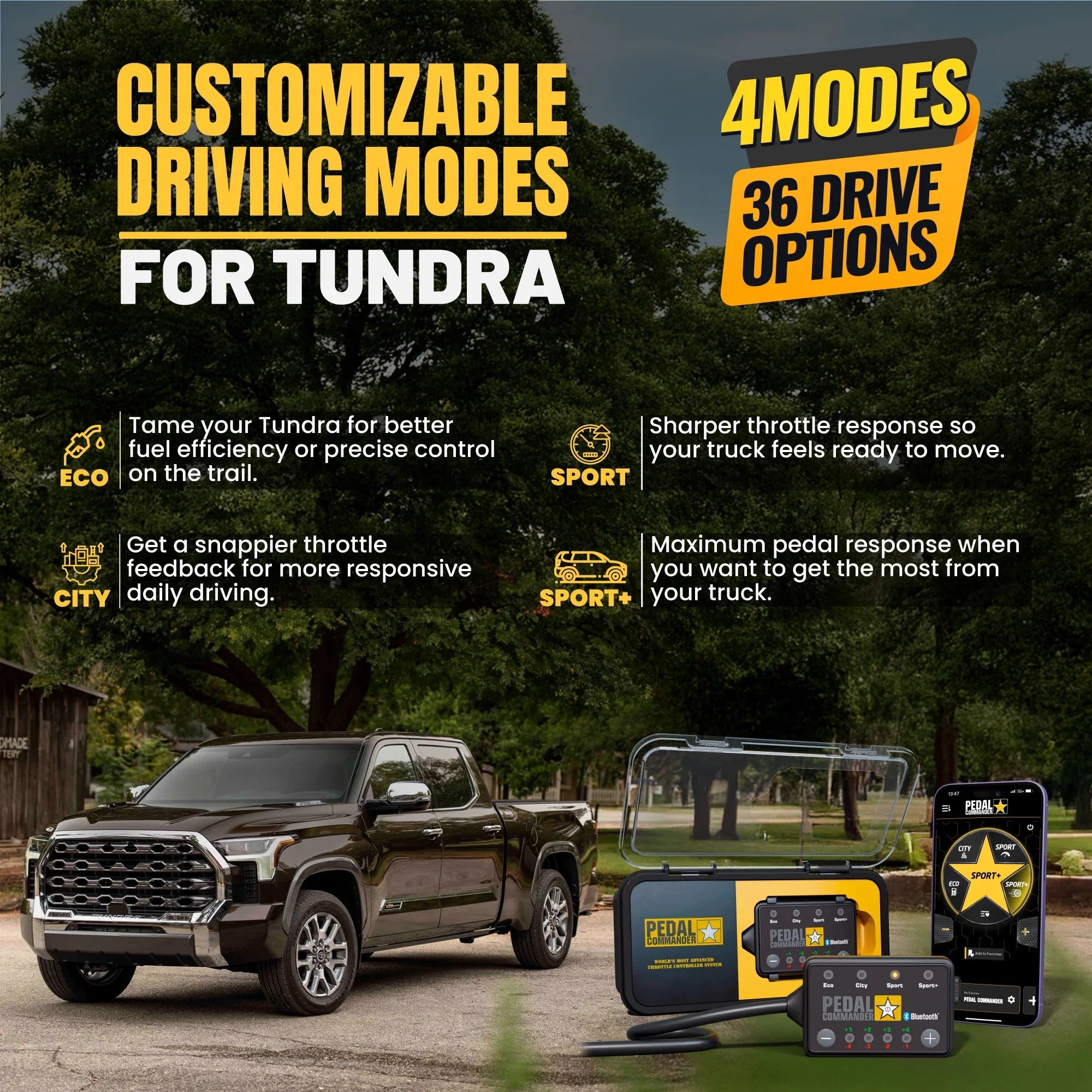 Pedal Commander for Toyota Tundra-M.O.R.E.