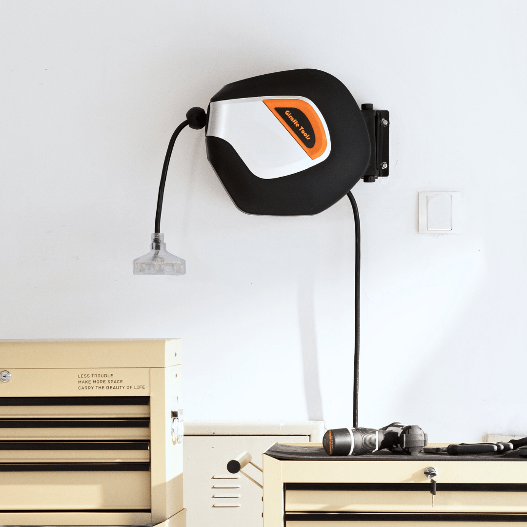 Retractable Extension Cord Reel-12/14/16 AWG-M.O.R.E.