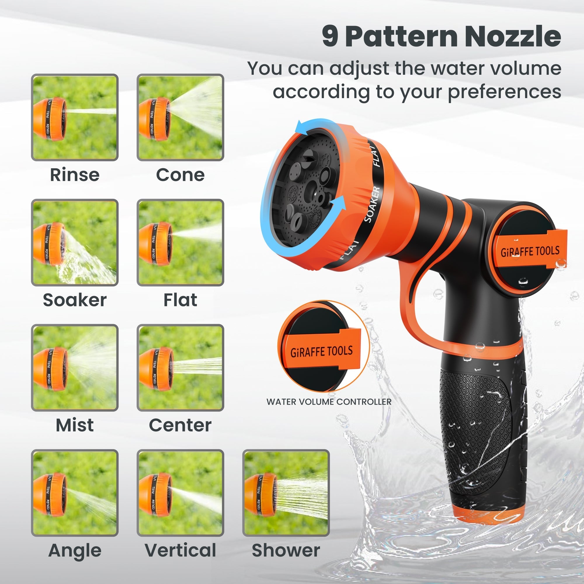 Retractable Garden Hose Reel-1/2 in-65ft-M.O.R.E.