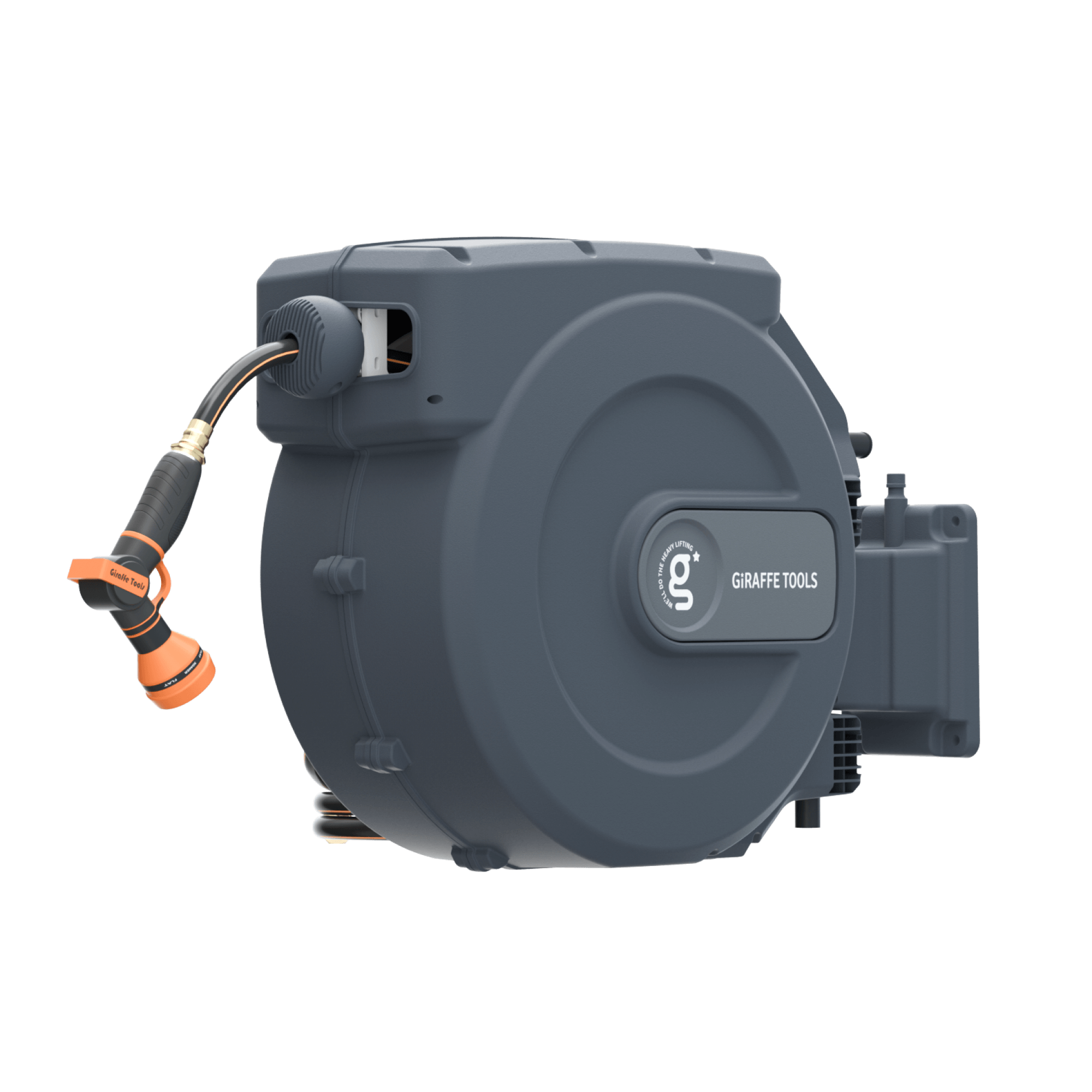 Retractable Garden Hose Reel-1/2in-155ft-M.O.R.E.