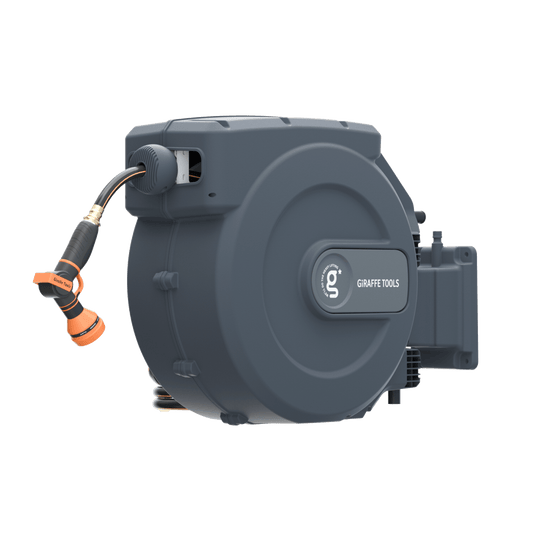 Retractable Garden Hose Reel-1/2in-155ft-M.O.R.E.